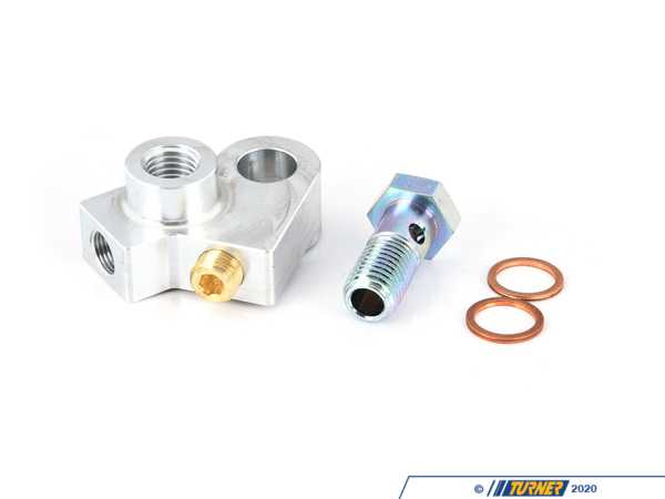 Bimmerworld Oil Distribution/Sending Block Adapter - Allows For An Oil Pressure/temp 100.11.530.0003