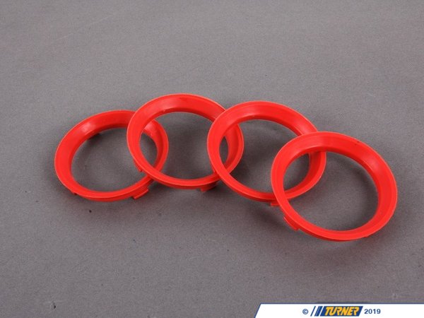 ECS BMW ECS Hub Centric Ring Adapter Set - 72.6mm to 57.1mm AP726571