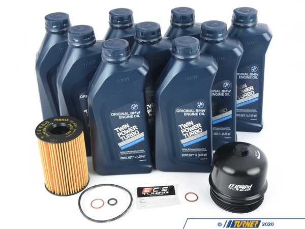 Packaged by Turner N63 Genuine BMW Oil Change Kit / Inspection I N63GENOILCHNG1KT
