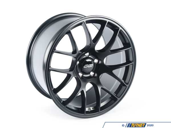 APEX Wheels APEX EC-7 19x10.5" ET45 Satin Black Wheel 23.9lbs EC719105ET45SMBK