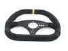 OMP OMP Kubic Racing Steering Wheel - Flat 310mm | Black suede OD/1985 View 6
