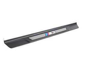 Genuine BMW M3 Door Sill Cover - Left - E46 M3 S54 3.2L