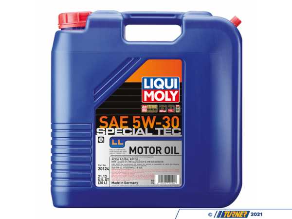 Liqui-Moly Special Tec LL Engine Oil (5W-30) - 20 Liters 20124
