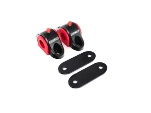 ECS Billet Front Sway Bar Brackets With Polyurethane Bushings - Pair - 24mm