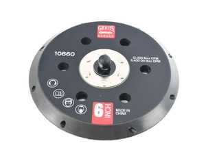 6" Vented Orbital Backing Plate (G9)