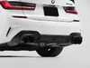 Enthusiast Bundles G20 M340 Carbon Diffuser & Carbon High Kick Spoiler 013748LA01EBKT View 3