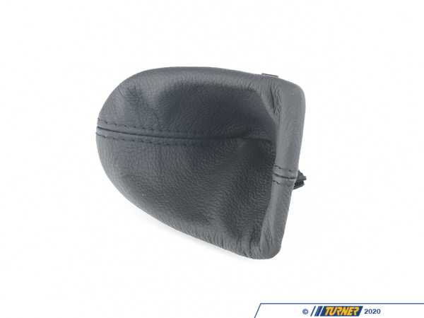 Genuine BMW Genuine BMW Gear Lever Cover Smg/Schwarz - 25127557141 - E63 25127557141