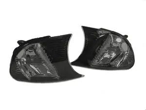 Depo Crystal Smoked Corner Assembly Pair - E46 Coupe/Convertible (up to 09/2001)