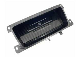 Induktiv Wireless Device Charging Unit - Carbon With Black Tray - Pre-Installed In Center Console Tray - E9X