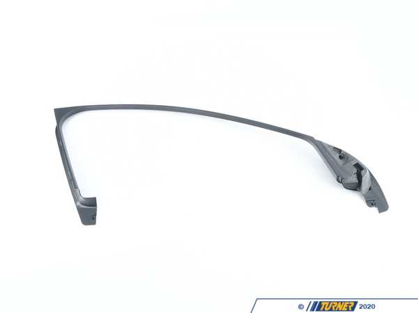 Genuine BMW COVER, WINDOW FRAME, DOOR FR 51337420858