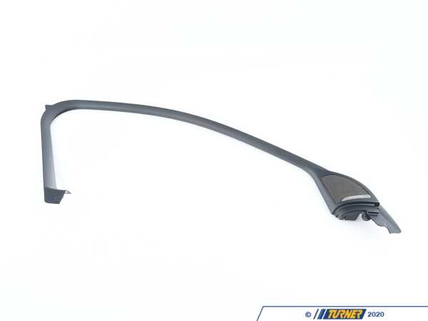 Genuine BMW COVER, WINDOW FRAME, DOOR FR 51339484167