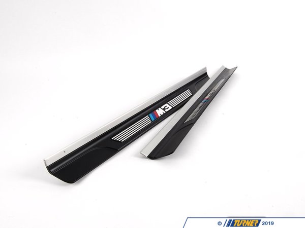Genuine BMW Door Sill Kit With "M3" Insignia 5147789192728