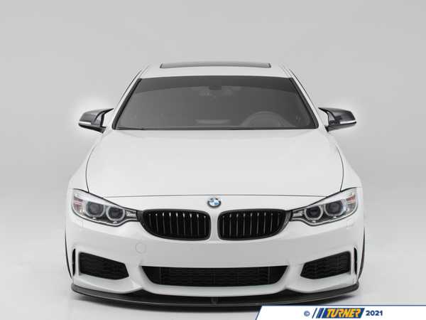 Doorbusters F30 Carbon Fiber Front Lip With M Style Carbon Fiber Mirror Cap Set 008687la01dbKT