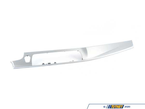 Genuine BMW Genuine BMW Trim Cover, I-Panel, Aluminum, Right - 51459192955 - F10 - (NO LONGER AVAILABLE) 51459192955