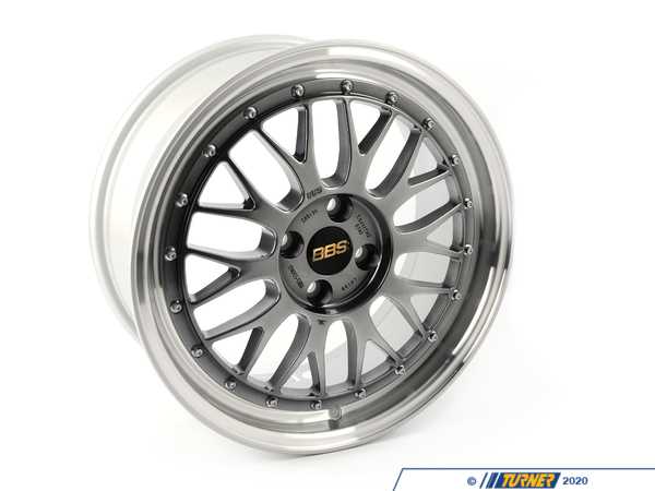 BBS 17" Style LM 198 DBPK Wheels - Square Set Of Four  LM198DBPKKT