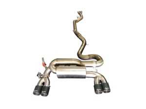 Active Autowerke Signature Valved Exhaust System - Black Tips