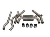 Active Autowerke Active Autowerke Valved Axle-Back Exhaust - Brushed, Black, Or Carbon Tips - F87 M2 Competition 11-067PDK