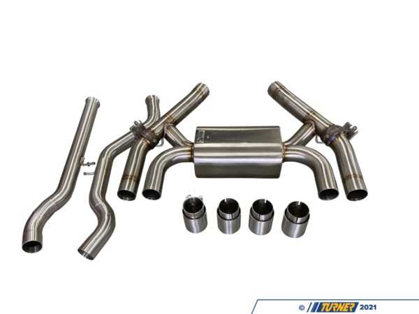 Active Autowerke Active Autowerke Valved Axle-Back Exhaust - Brushed, Black, Or Carbon Tips - F87 M2 Competition 11-067PDK