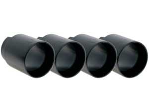 Active Autowerke 90mm Slip on Exhaust Tips - Matte Black - F87 M2