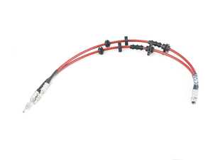 ECS Tuning Exact-Fit Stainless Steel Brake Lines - Front - F9x
