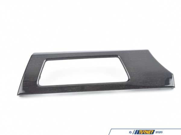 Genuine BMW Genuine BMW Trim, I-panel, Bamboo, Grain - 51459214795 - Anthrazit 51459214795