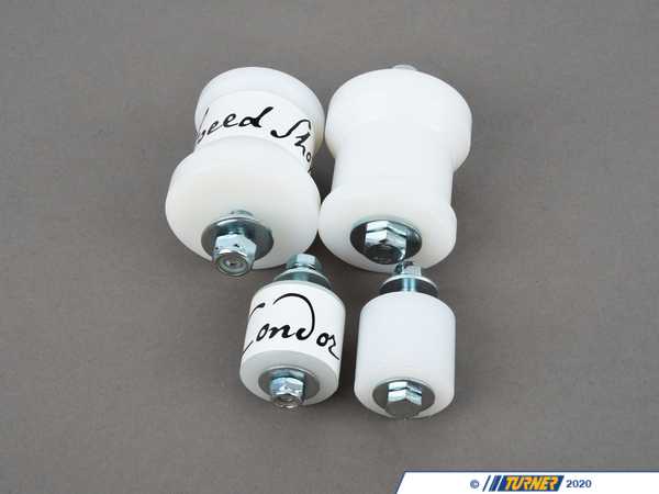 Condor Speed Shop Condor Speed Shop M20+20 Engine Riser Motor Mount & Solid Transmission Mount Set - E30 BMW S14M+T