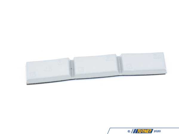 Genuine BMW Genuine BMW Balance Weight, Zinc, W. Adh - 36116766340 36116766340