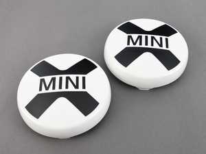 Cover Cap White LED - Set Of 2