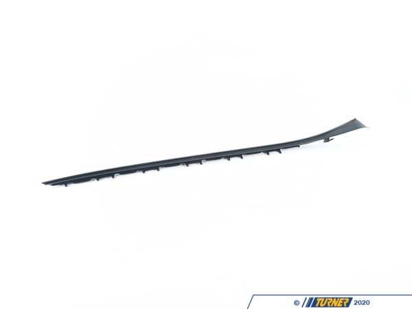 Genuine BMW Genuine BMW Drip Moulding, Left - 51317350609 51317350609