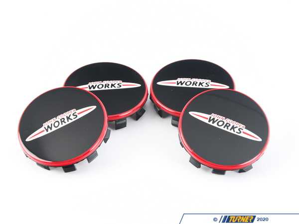 Genuine MINI John Cooper Works Wheel Center Cap - Priced Each 36106861092KT