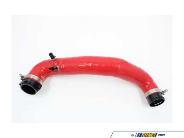 Vargas Turbo Technologies A90/91 Supra Single Piece Silicone Charge Pipe NON-BOV - Red A90-CP-RED