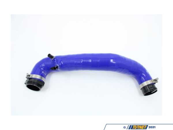 Vargas Turbo Technologies A90/91 Supra Single Piece Silicone Charge Pipe NON-BOV - Blue A90-CP-BLUE