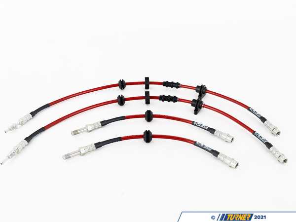 ECS ECS Exact-Fit Stainless Steel Brake Lines (Full Kit) - F9X 008596la09KT