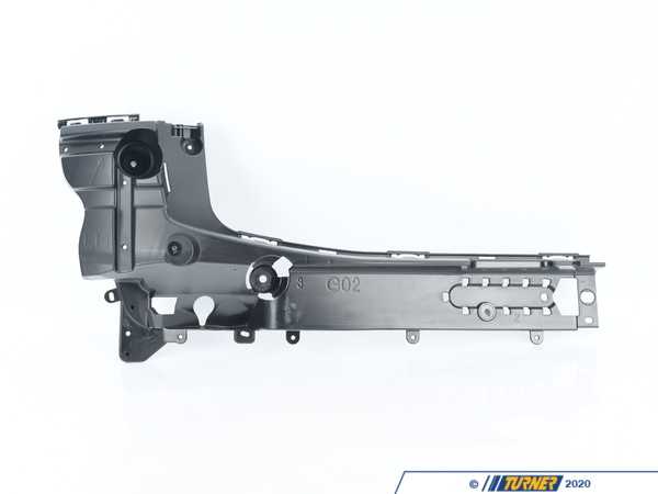 Genuine BMW GUIDE, BUMPER, LEFT 51127416025