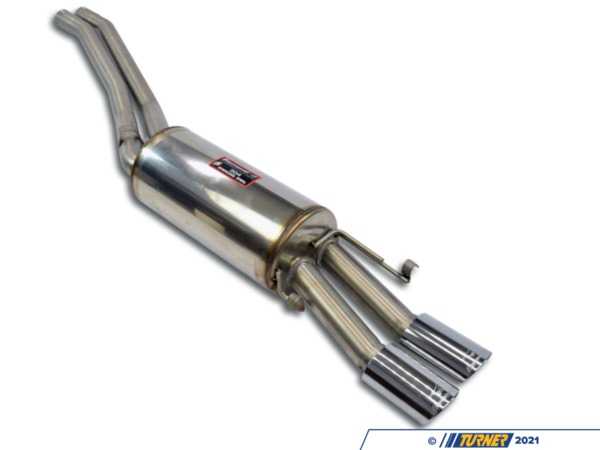 Supersprint Centre Pipes Kit + Rear Exhaust, Oval Tips 90x70 840307