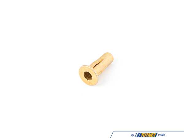 Bremmen Parts Zinc Yellow Plated Steel Rivet Nut For Plastics, M6 X 1 Mm Thread, For 0.5-7.10mm Material Thickness 97217A444