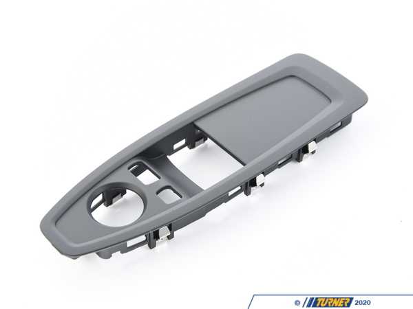 Genuine BMW Genuine BMW Cover, Switch, Power Window, - 51417290551 - Schwarz 51417290551