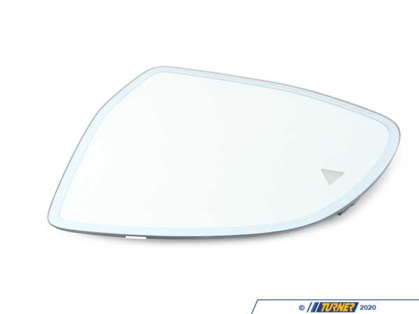 Genuine BMW Heated Mirror Glass - Left 51167441445
