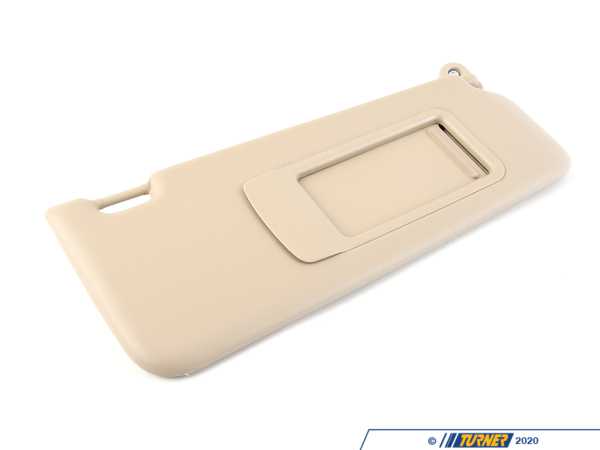 Genuine BMW Genuine BMW Sun Visor With Mirror Right Creambeige - 51167252086 - E92 51167252086