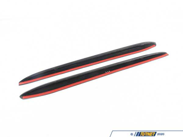 Genuine BMW TAIL FINS, HIGH-GLOSS BLACK, 51192460601