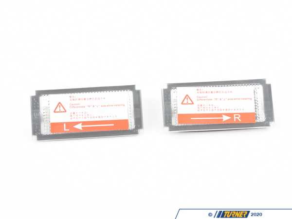 Race German Race German LED License Plate Light set E46CoupeLEDPLATE