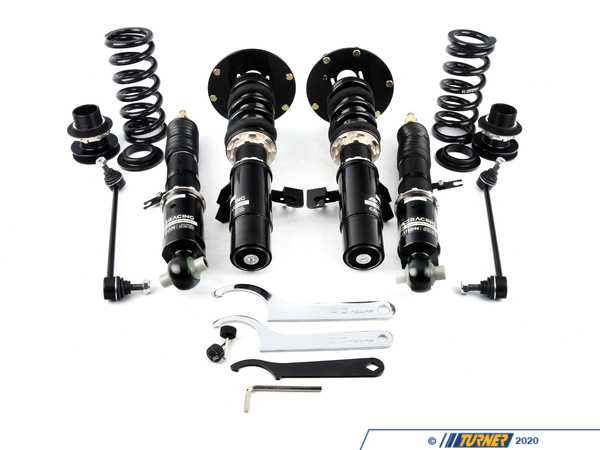 BC Racing BC Racing BR Series Coilover Suspension Kit - F22 228i 230i M235i M240i (5-Bolt Top Mounts) I-83-BR