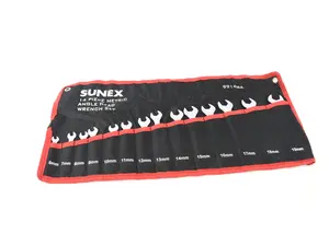 14 Pc. Full Polish Metric Angle Head Wrench Set