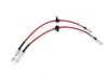 ECS ECS Tuning Exact-Fit Stainless Steel Brake Lines - Front - G80 008604LA01 View 1
