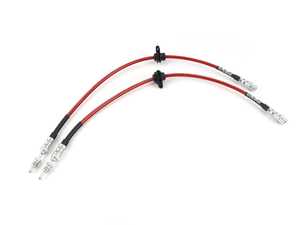 ECS Tuning Exact-Fit Stainless Steel Brake Lines - Front - G80