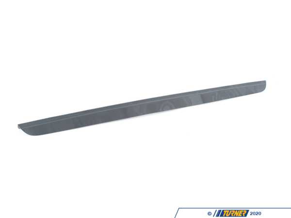 Genuine BMW PRESSURE LIP, FRONT 51118090920