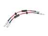 ECS Rear Exact-Fit Stainless Steel Brake Lines 017562LA02 View 1