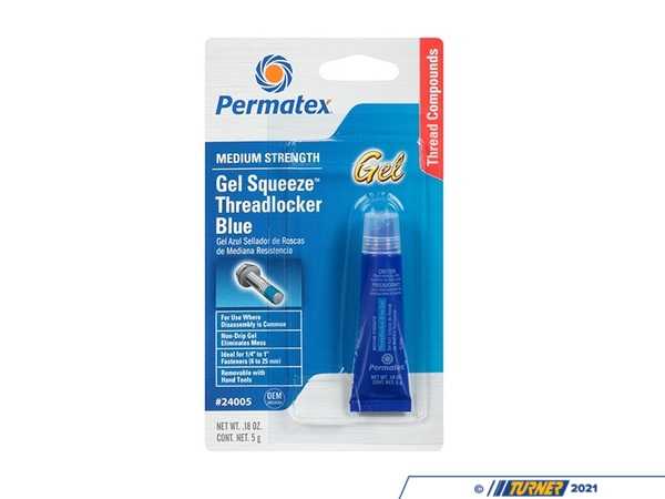 Permatex Permatex Medium Strength Threadlocker BLUE Gel 24005