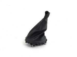 Genuine MINI Manual Transmissions Shifter Boot - Panther Black Leatherette