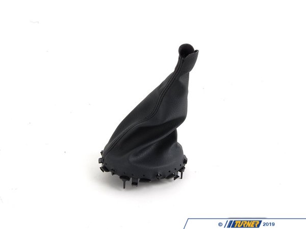 Genuine MINI Genuine MINI Manual Transmissions Shifter Boot - Panther Black Leatherette 51167052157